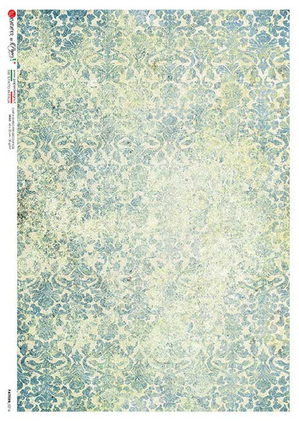 Paper Designs Rice Paper Blue and Green Layers PD PATTERN 0216