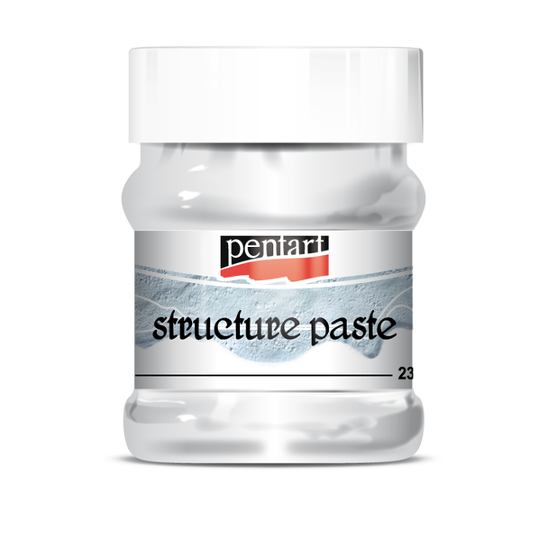 Pentart Structure paste white, 230 ml