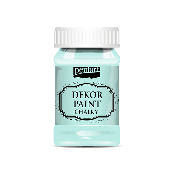 Dekor paint chalky 100 ml patina green