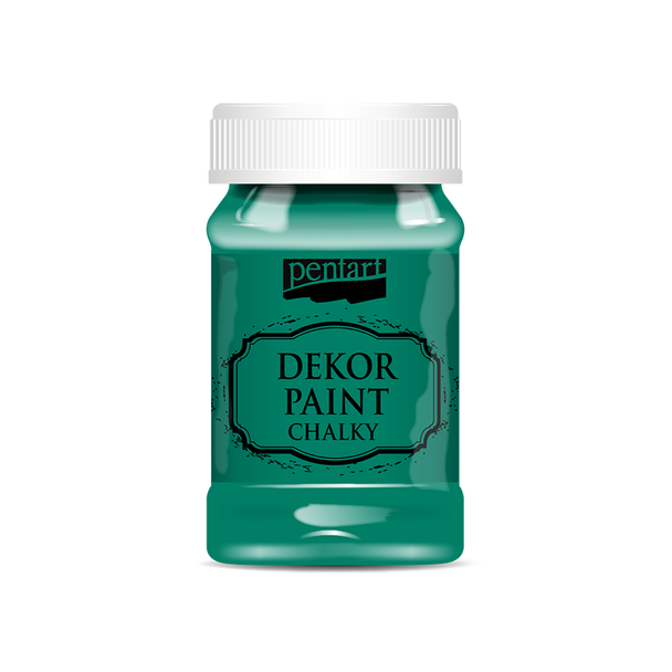 Dekor paint chalky 100 ml green