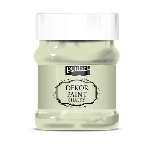 Dekor paint chalky 230 ml lichen-green