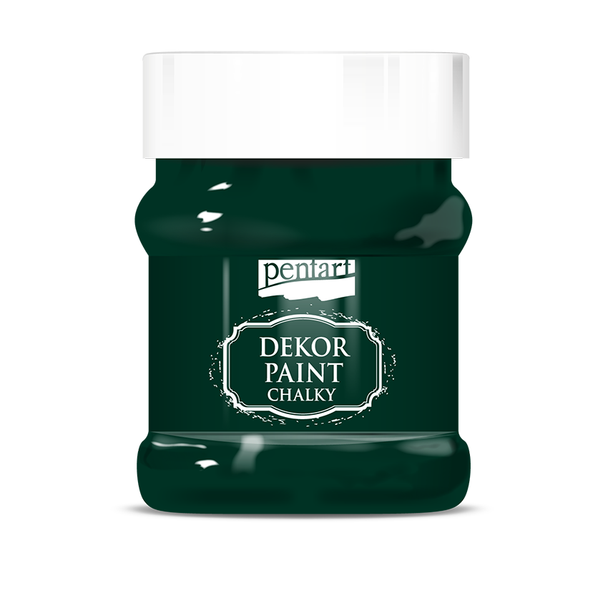 Dekor paint chalky 230 ml pine green