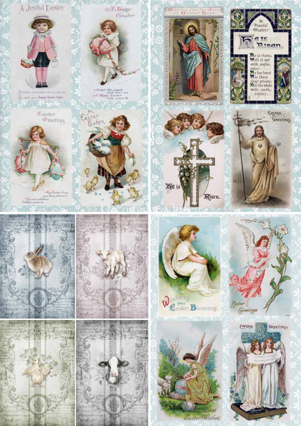 Decoupage Queen Easter Minis