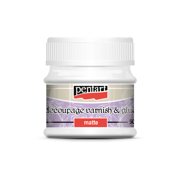 Decoupage varnish & glue, matte 50 ml