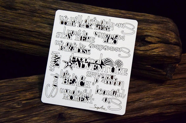 Snipart Tropical Adventure Words (English)