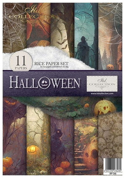 ITD Collection Halloween 11 Pack Rice Papers