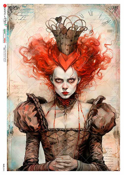 Paper Designs The Queen of Hearts Rice Paper