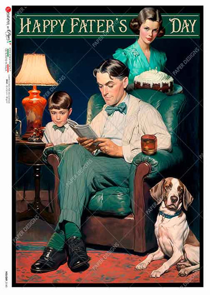 Paper Designs Father's Day Treats A4 Rice Paper