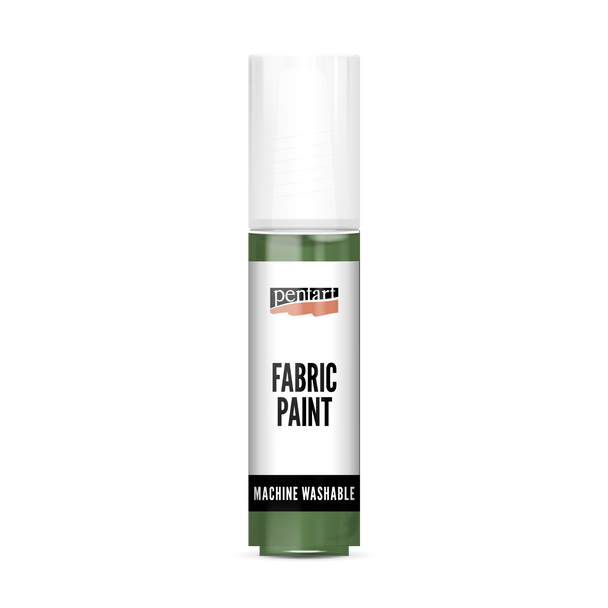Fabric paint 20 ml pine green