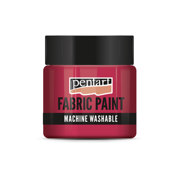 Fabric paint 50 ml red