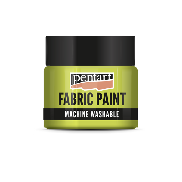 Fabric paint glow in the dark 30 ml yellow