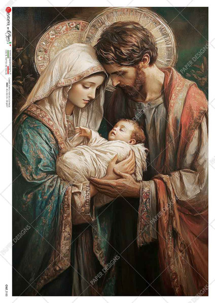 Paper Designs The Newborn King Rice Paper