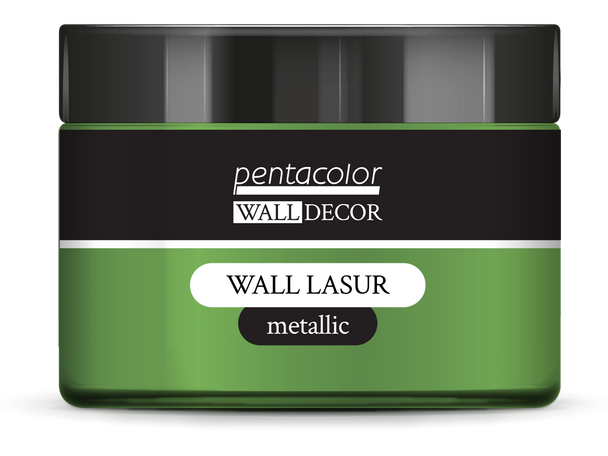 Pentart Wall Lasur metallic 150 ml green-gold