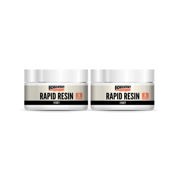 Pentart Rapid Resin Ivory 150 ML (Limited Release)