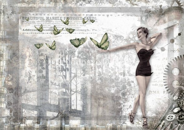 Retro Heart – Pinup 2026 - Teresa Rene Art