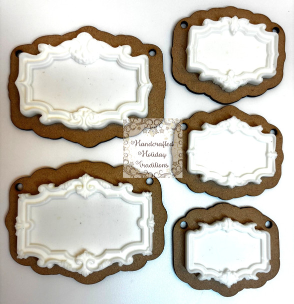 MDF LaBlanche Labels Tags Backs (Fits Mould LBMF127)