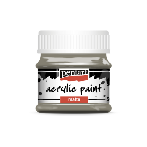 Acrylic paint matte Mud Gray