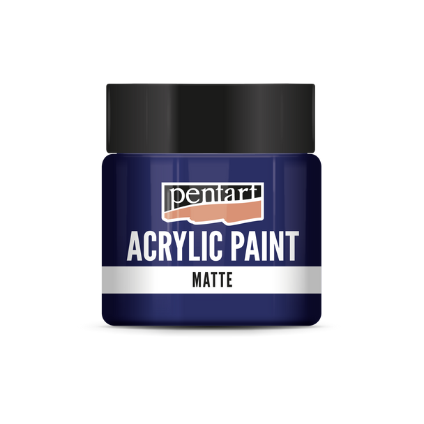 Acrylic paint matte Dark Blue