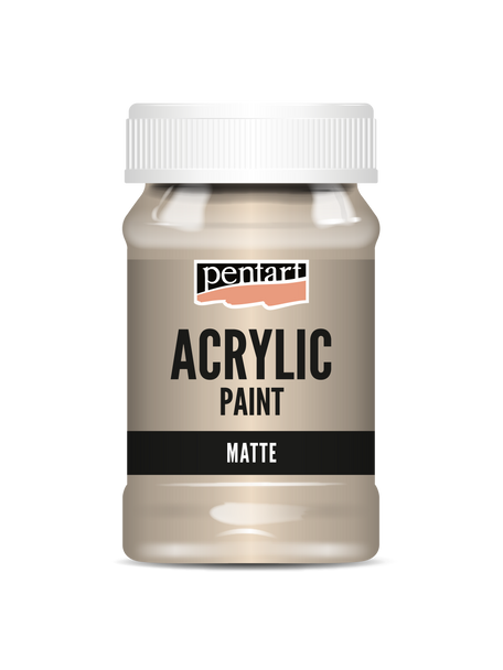 Acrylic paint matte Beige