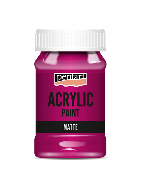 Acrylic paint matte Magenta