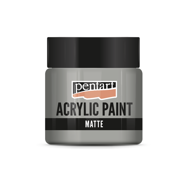 Acrylic paint matte Vintage Gray