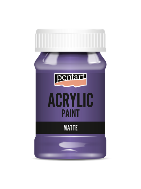 Acrylic paint matte Gillyflower