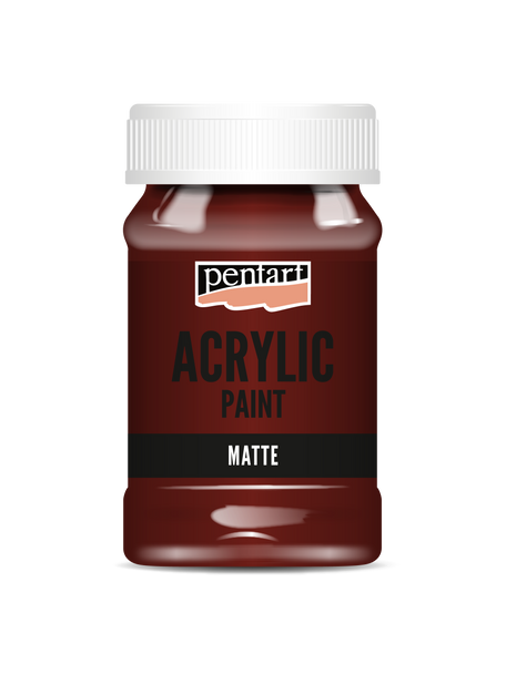 Acrylic paint matte Bourdon