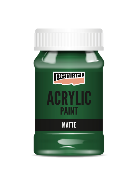 Acrylic paint matte Green