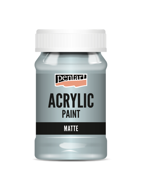 Acrylic paint matte Ice Blue