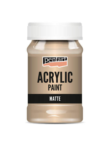 Acrylic paint matte Compact Powder