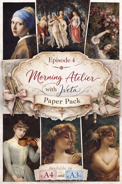 Episode 4 Morning Atelier with Iveta 5 Paper Pack