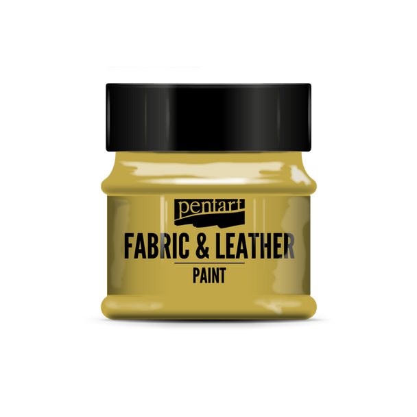 Fabric and leather paint 50 ml gold