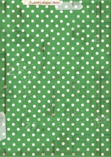 Merry Mint Dots - Seasons Greetings 1962 - ellen j goods
