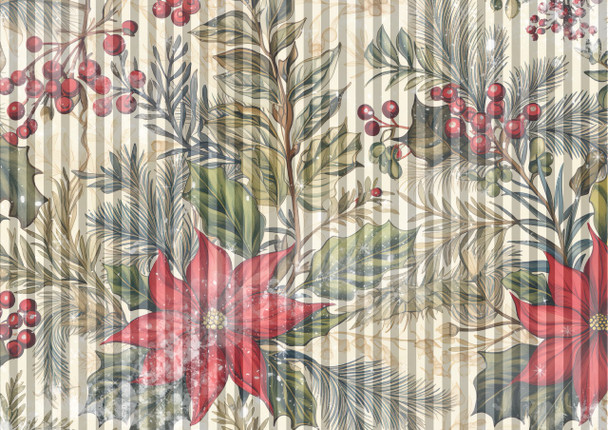 Christmas Stripes - Christmas Collection - Iveta Ziedina
