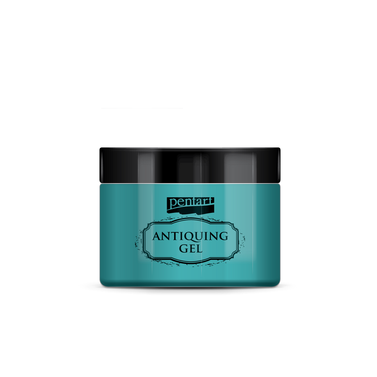 Antiquing gel 150 ml patina blue