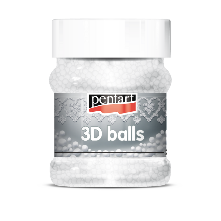 3D balls, small, 230 ml