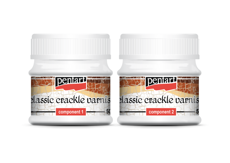 Crackle varnish