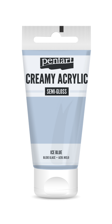 Creamy acrylic semi-gloss 60 ml ice blue