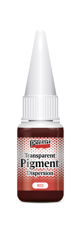 Transparent pigment 20 ml red