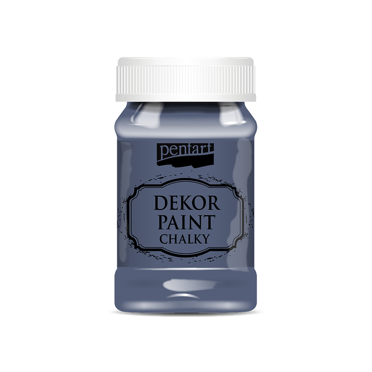 Dekor paint chalky 100 ml indigo