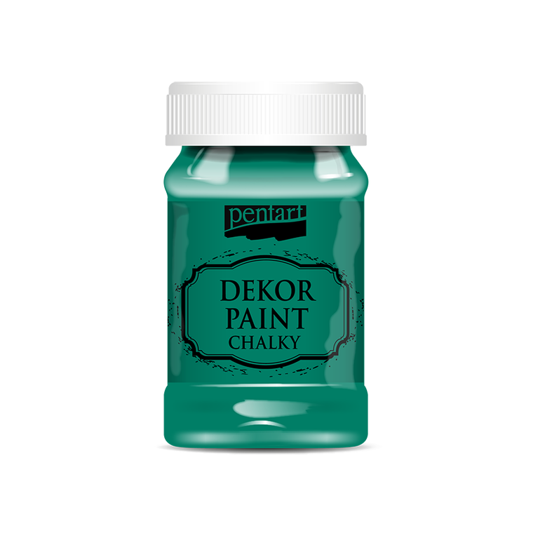 Dekor paint chalky 100 ml green
