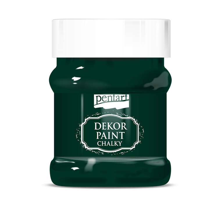 Dekor paint chalky 230 ml pine green