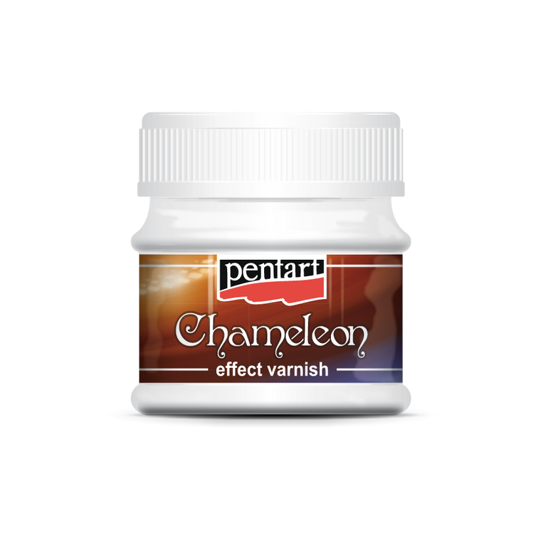 Pentart Chameleon silver varnish, water-based, 50 ml
