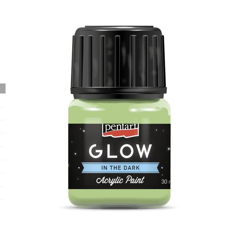 Pentart Glow in the Dark Acrylic Paint Green 30 ml