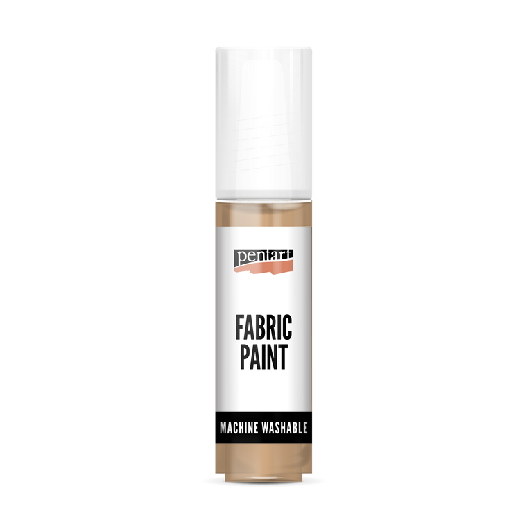 Fabric paint 20 ml hazelnut