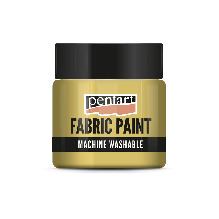Fabric paint metallic 50 ml gold