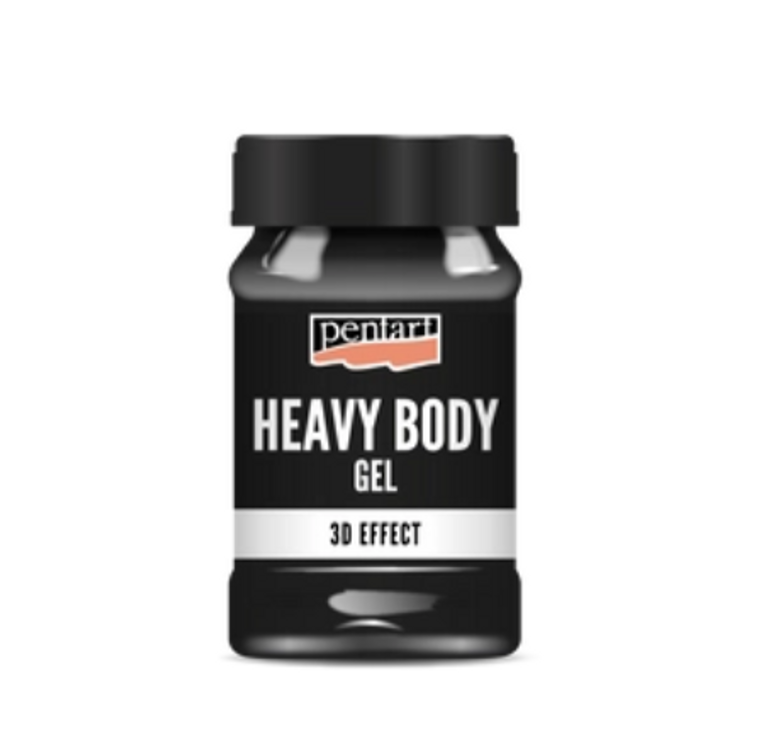 Heavy body gel glossy 100 ml black