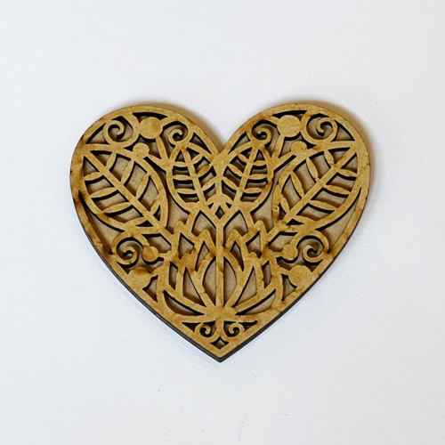 Decoupage Queen / Life Beautiful HDF 3 Pack Hearts