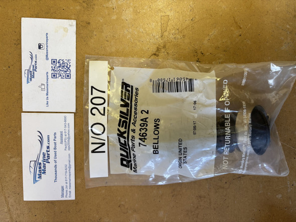 Quicksilver Shift Bellows 74639A2