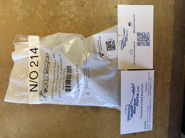 Shift Cable Bellows replaces Sierra 18-2753